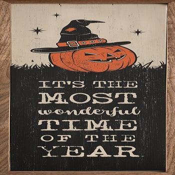 The Most Wonderful Time Of The Year Jackolantern Whitewash